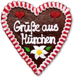 Lebkuchen Hearts, large