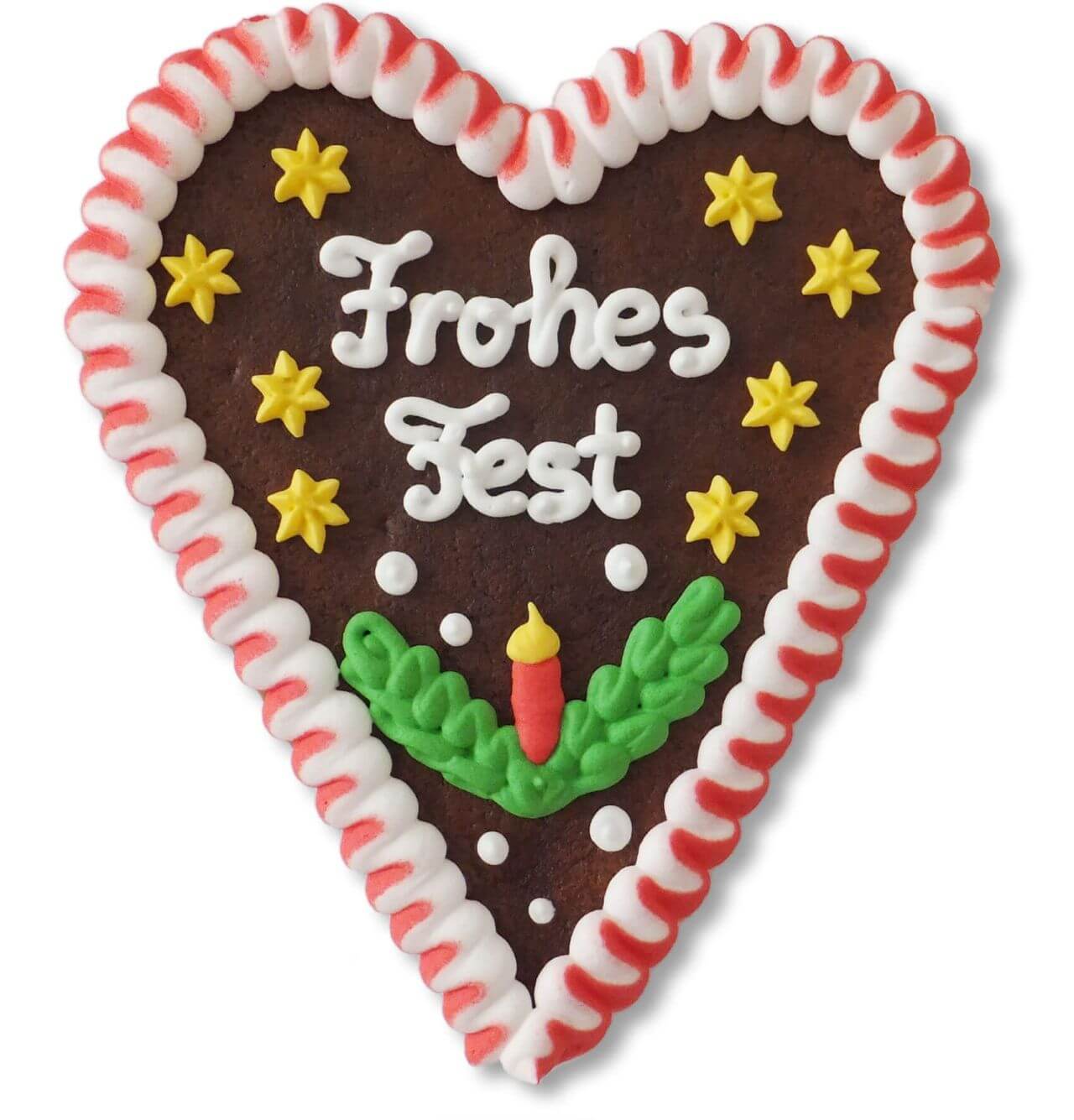 Lebkuchenherz, weihnachtlich 1621cm