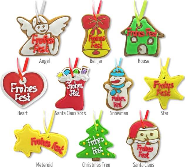 Gingerbread Ornaments for christmas trees