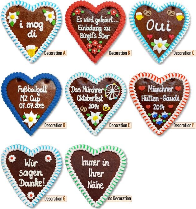 Decoration Gingerbread Heart