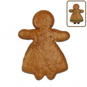 Gingerbread woman blank to decorate, 15cm
