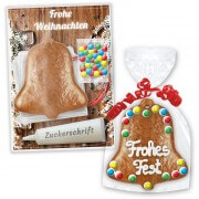 Crafting set gingerbread bell to decorate yourself - Christmas Edition