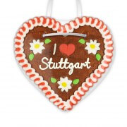 I love Stuttgart - Gingerbread Heart 12cm