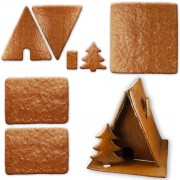 gingerbread witch house - kit - size XL