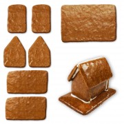 gingerbread house - kit - size XS