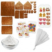 Gingerbread house kit L – All-Inclusive-Set
