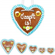 Gingerbread Heart - Ozapft is - diff. size