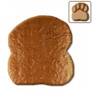 Gingerbread paw blank, 12cm