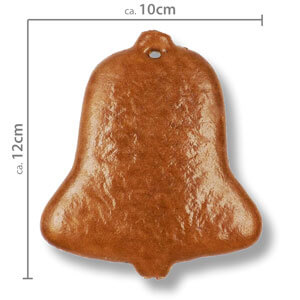 Lebkuchen Glocke Rohling 12cm