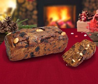 Früchtebrot frisch gebacken zu Weihnachten