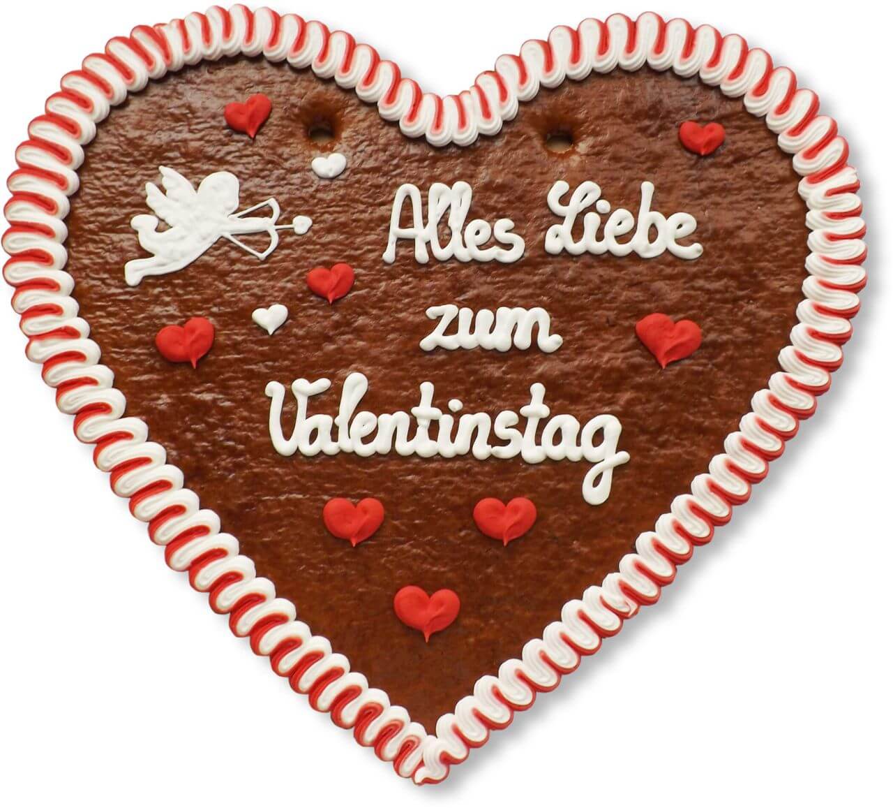 Lebkuchenherz Alles Liebe zum Valentinstag XXL Lebkuchenherz