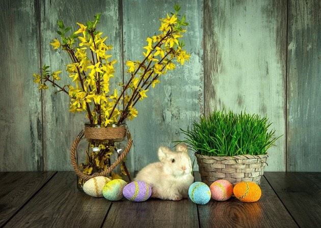 bunte deko zu ostern