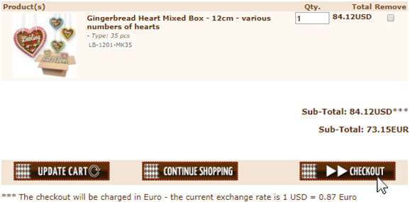 shipping costs for international orders step 2