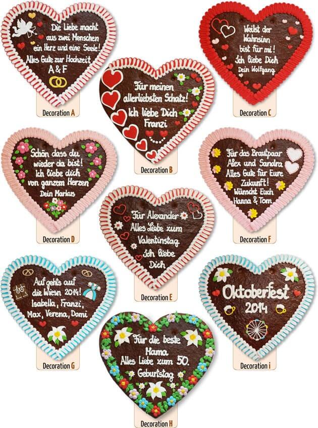 Decoration XXL Gingerbread-Heart