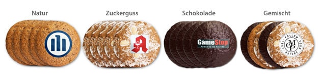 5er Elisen-Lebkuchen Logo und Text