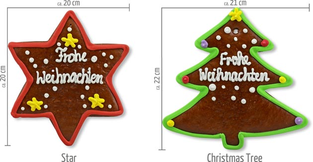 Gingerbread Star or Christmas Tree