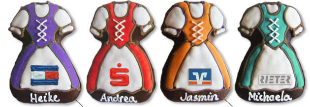 Gingerbread Dirndl Logo Examples