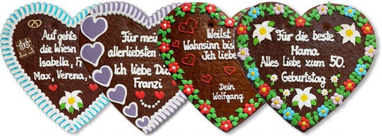 Gingerbread Heart 50 cm