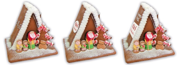 Advertising with the gingerbread - witches house size L