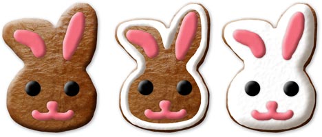 Designs für den Osterhase Kopf