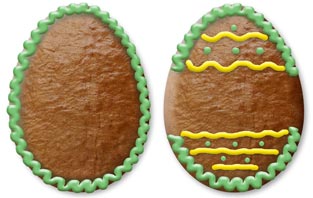 Beispiel Lebkuchen Osterei