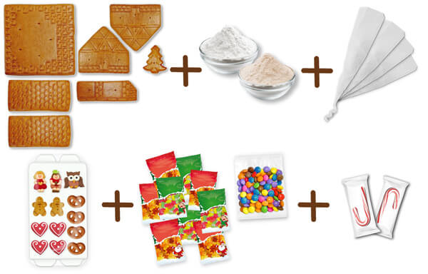 Lebkuchenhaus Bastelset All Inclusive Inhalt Lebkuchenhaus Bastelset All Inclusive Inhalt