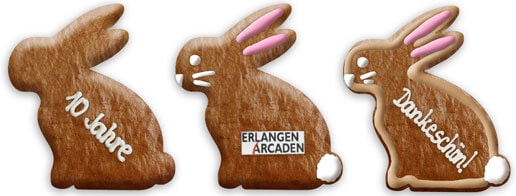 Designs Hase mit Logo