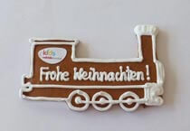 Lebkuchen Dampflok