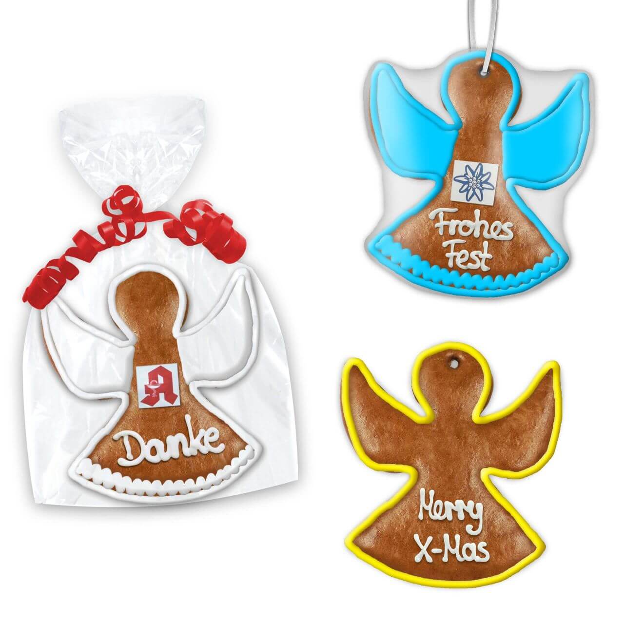 Gingerbread angel completely customizable