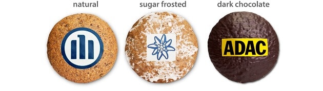 vegan gluten-free Gingerbread with logo and text