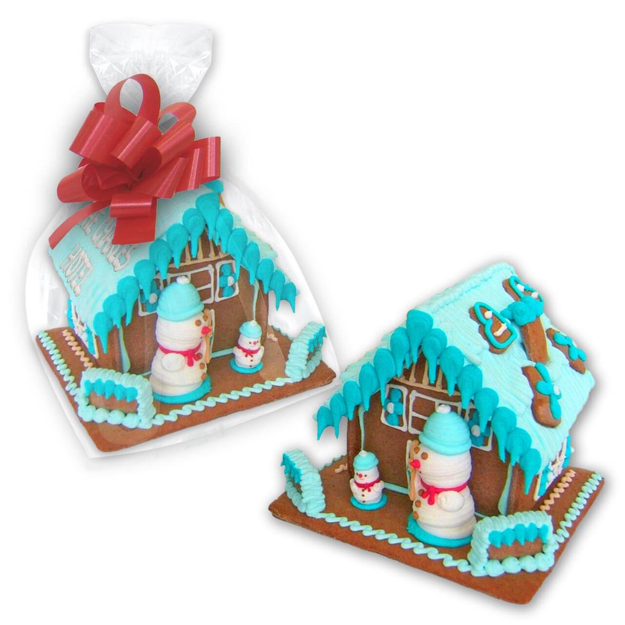 Individual gingerbread house - large
