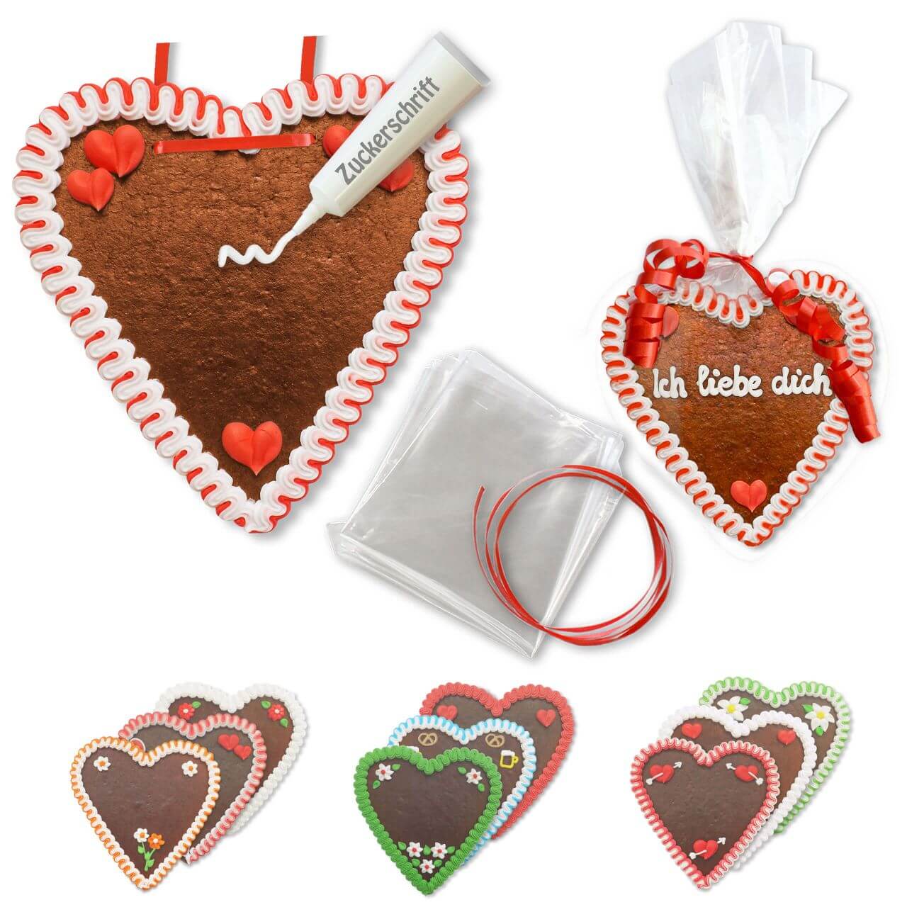 Lebkuchen heart Do-It-Yourself kit