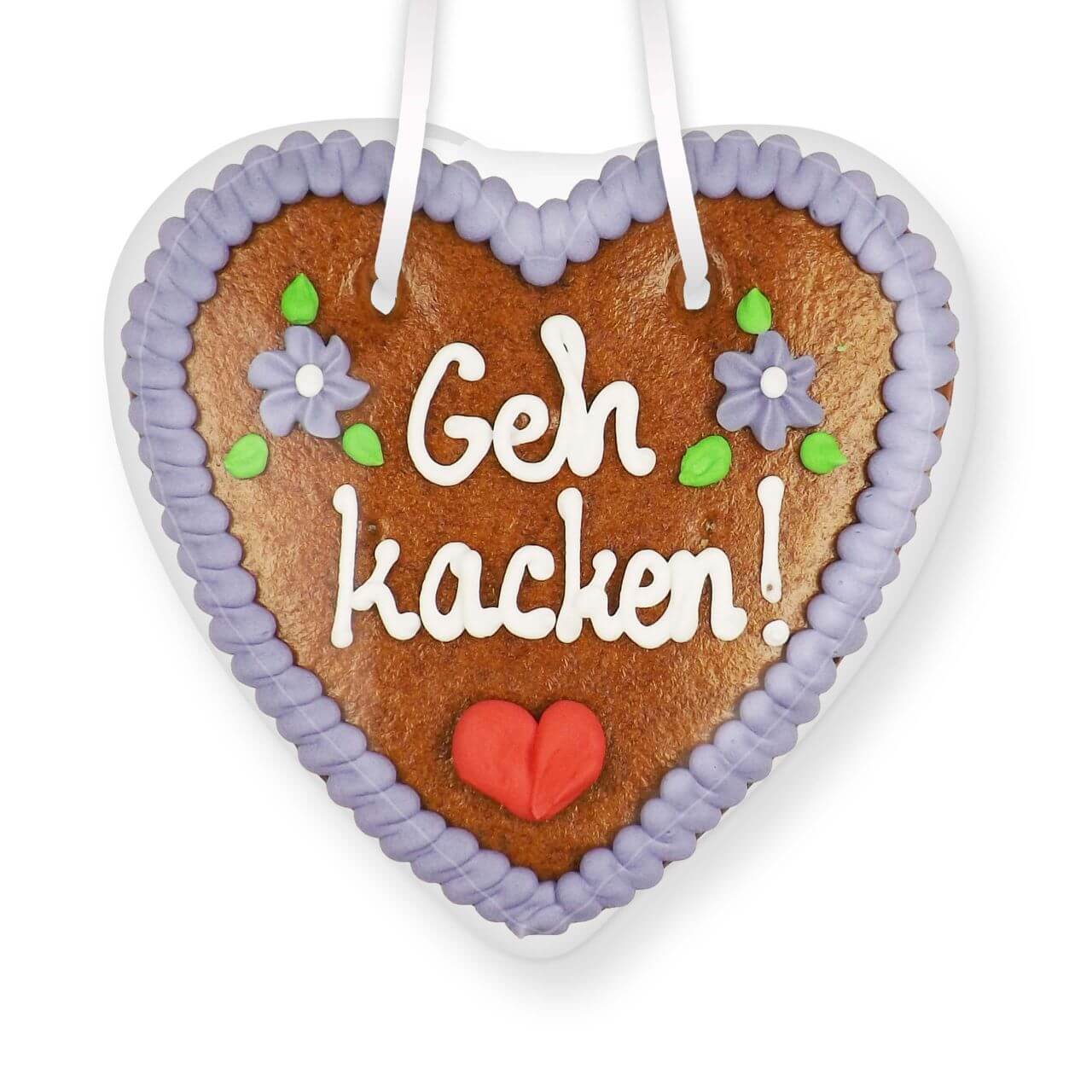 Geh kacken! Lebkuchenherz, 14cm - online bestellen