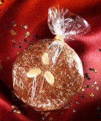 Nürnberger Elisen Lebkuchen einzeln verpackt Mit Mandeln und Glasur Nürnberger Elisenlebkuchen einzeln verpackt Mit Mandeln und Glasur