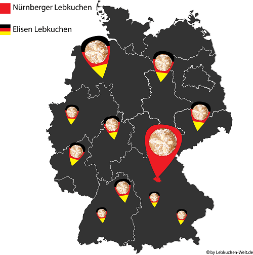 Unterscheidung Nürnberger Lebkuchen und Elisenlebkuchen