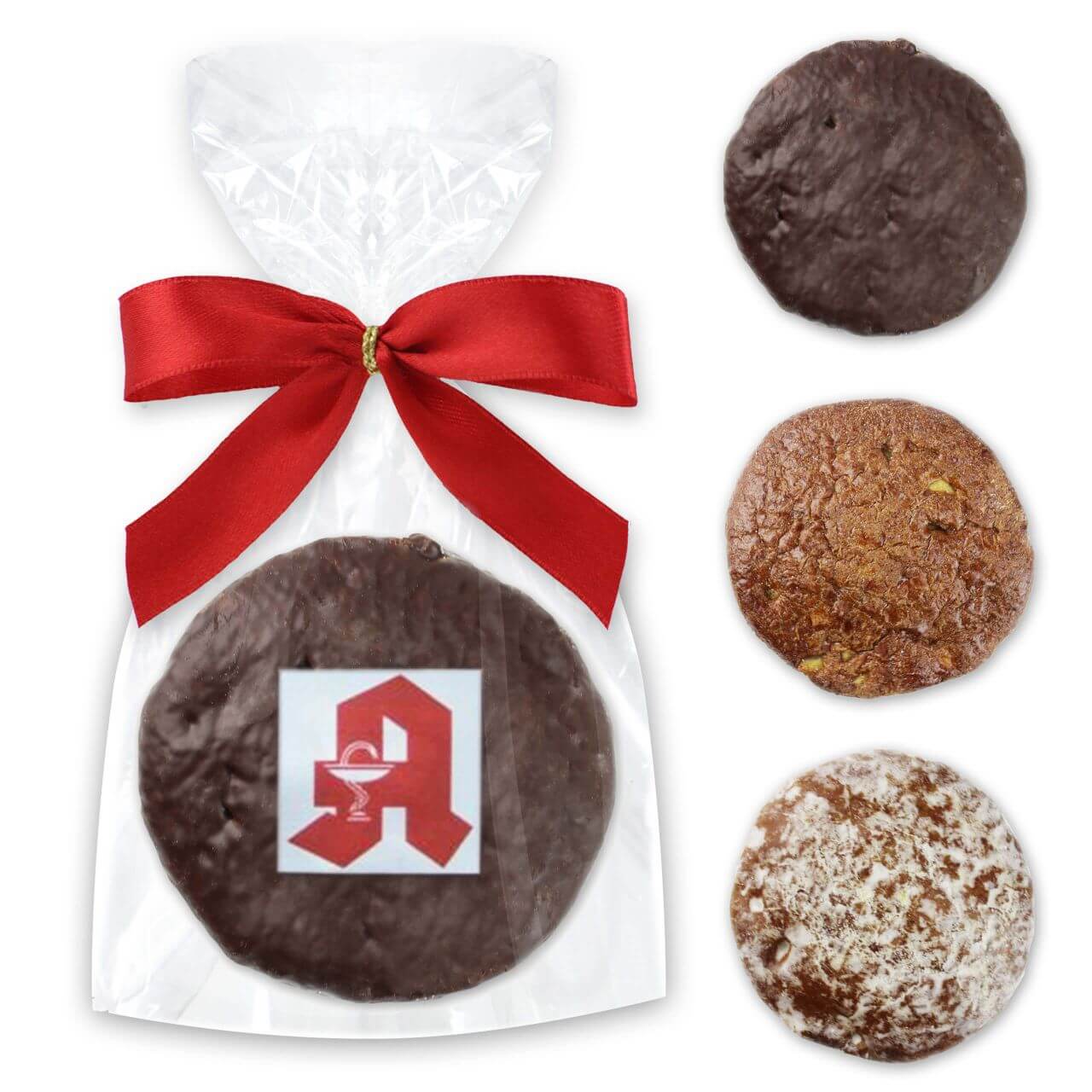 Feine Nürnberger Oblaten Lebkuchen gemischt - Einzelverpackt - optional ...