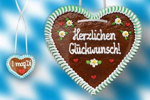 Oktoberfestherzen Größen