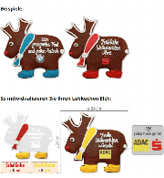 Lebkuchen - Elch, individuell