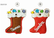 Gingerbread boots, 12cm Placement Card