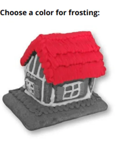 Order mini gingerbread house as christmas present - incl. personalized card