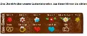 Mini Lebkuchen Brezel - 8cm, inkl. Werbekarte - optional mit Logo