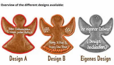 Gingerbread angel XXL 50cm customizeable