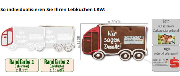 Lebkuchen Truck individuell, 20cm