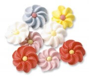 Sugar Decoration - Flowers Small, 200 pieces