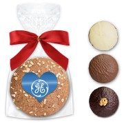 Elisen gingerbread individually wrapped with a personalized label