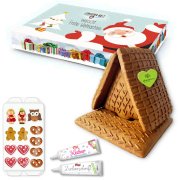 Gingerbread witch house DIY set M with custom printed box