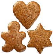 Lebkuchen Rohlinge 15er Set - Herz, Stern, Mann Lebkuchen Rohlinge 15er Set - Herz, Stern, Mann