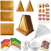 Gingerbread cookie house DIY kit size L with XXL decoration accessories Gingerbread cookie house DIY kit size L with XXL decoration accessories