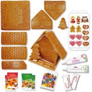 Gingerbread House Kit - Size L - Build-It-Yourself with Accessories Gingerbread House Kit - Size L - Build-It-Yourself with Accessories