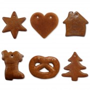 Gingerbread decorating complete set - 15 blanks and accessories